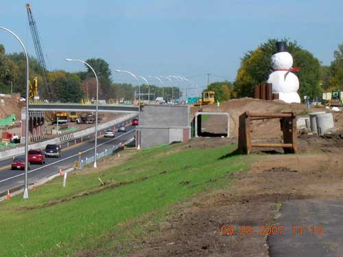 TH36 Reconstruction Through North Saint Paul