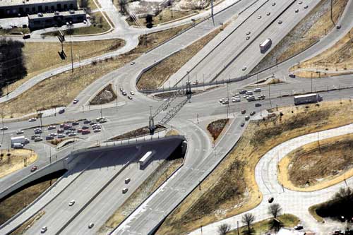 I-35/87th Street/US-69 Interchange