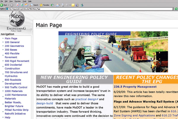 MO: Engineering Policy Guide