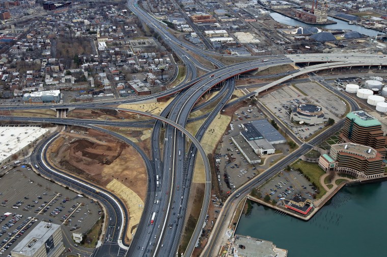 Reconstruction of the 1-95-I-91-Route 34 Interchange--Connecticut DOT